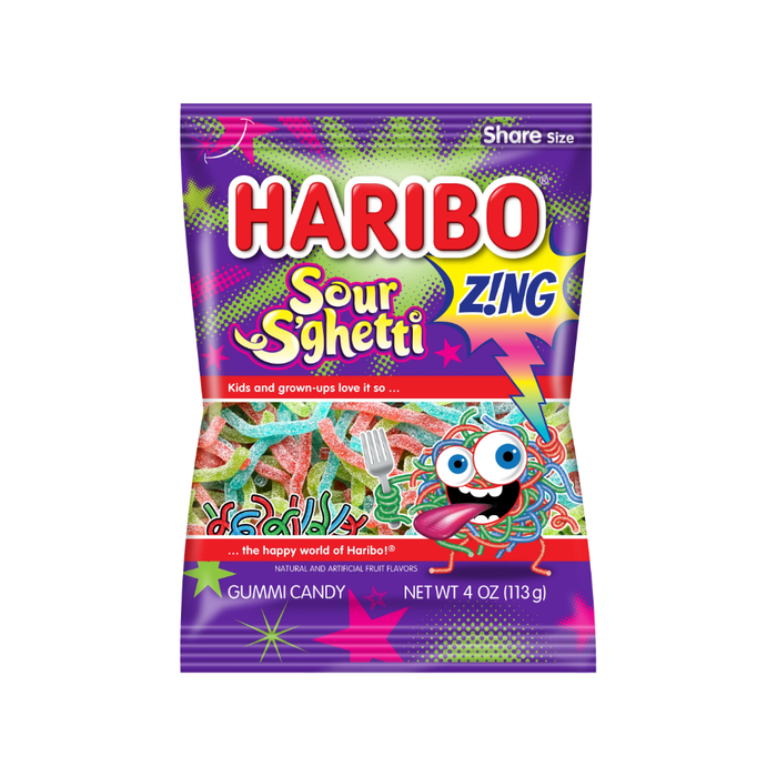 Product image of Haribo of America Sour S'ghetti 4 oz