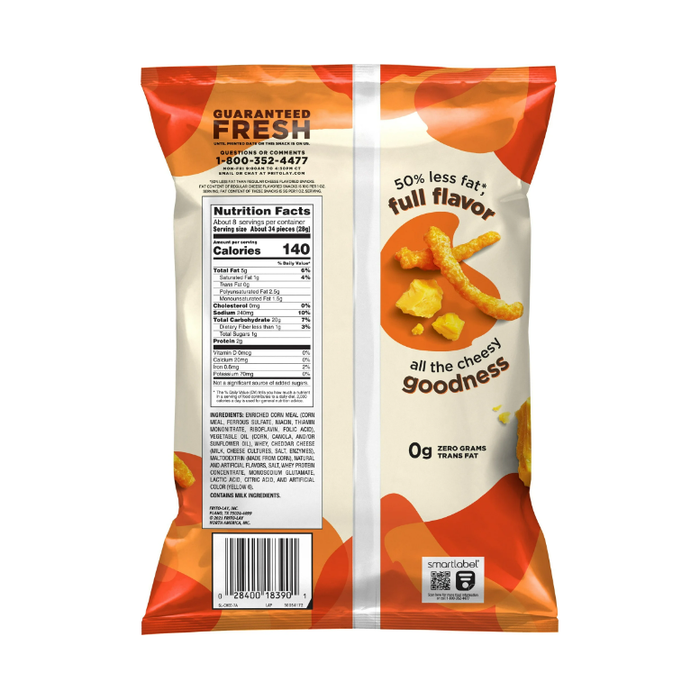 Product image of Cheetos Baked Gluten-Free Crunchy Cheese Flavored Snacks, 7.625 oz Bag