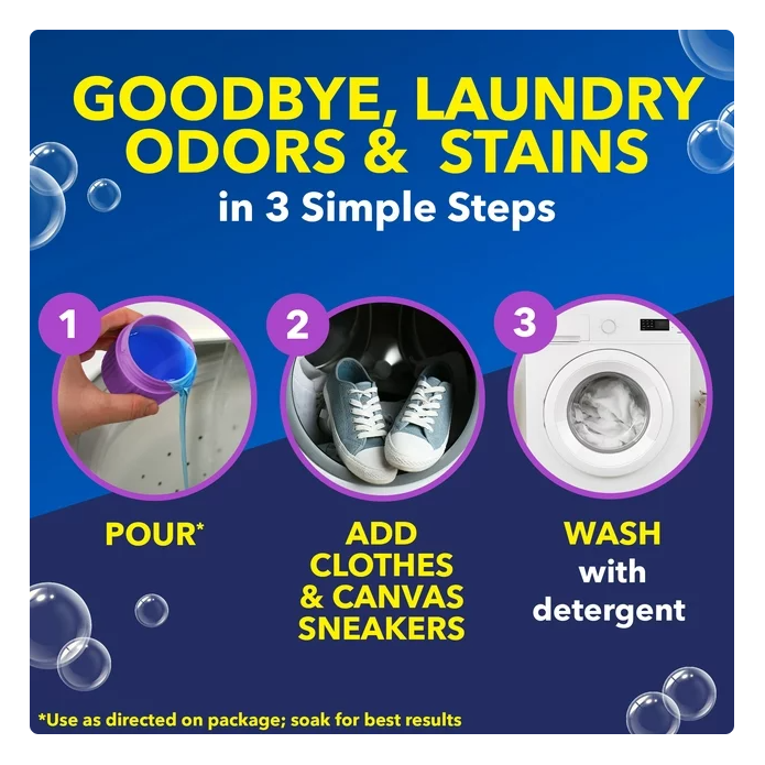 Product image of OxiClean Odor Blasters Odor and Stain Remover Laundry Booster Liquid, 40.5 fl oz