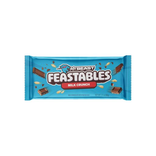 Product image of Feastables MrBeast Milk Chocolate Crunch Bar, 2.1 oz