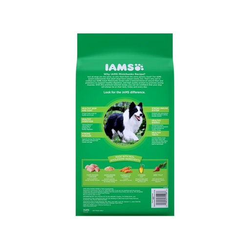 Product image of IAMS Proactive Health Minichunks Chicken and Whole Grain Recipe Dry Dog Food, 7 lb Bag