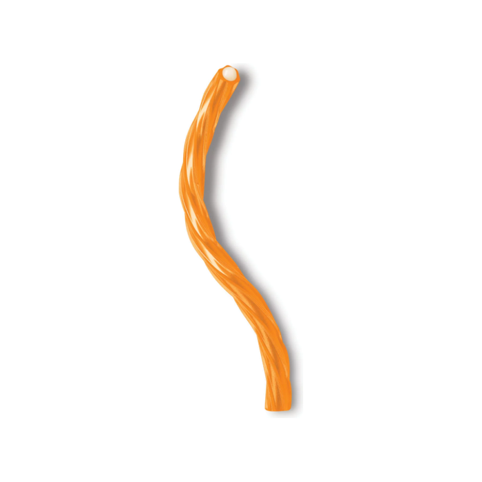 Product image of Twizzlers Filled Twists Orange Cream Pop Flavored Licorice Style Candy, Bag 11 oz