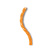 Product image of Twizzlers Filled Twists Orange Cream Pop Flavored Licorice Style Candy, Bag 11 oz