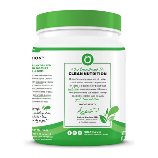 Product image of Orgain Organic Vegan 21g Protein Powder, Plant Based, Vanilla Bean 1.02lb