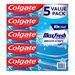 Product image of Colgate MaxFresh Toothpaste with Mini Breath Strips, Cool Mint 7.3 oz., 5 pk