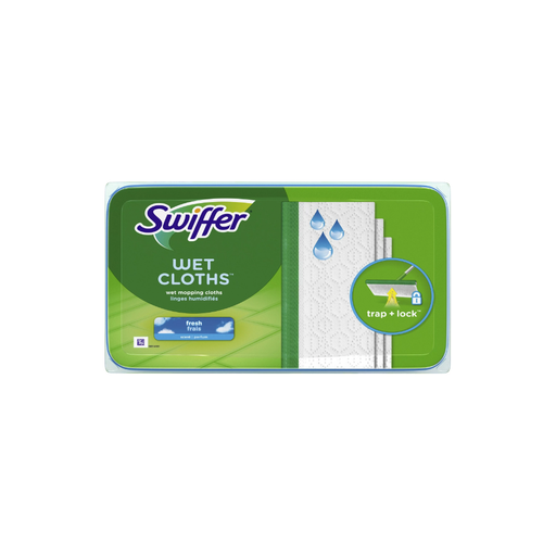 Product image of Swiffer Sweeper Wet Mopping Cloths, Multi-Surface Floor Cleaner, Fresh Scent, 24 Count
