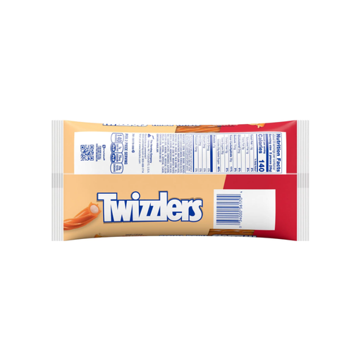 Product image of Twizzlers Filled Twists Orange Cream Pop Flavored Licorice Style Candy, Bag 11 oz