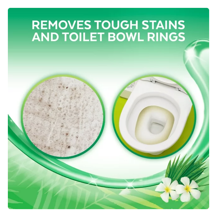 Product image of Lysol Toilet Bowl Cleaner Gel, For Cleaning and Disinfecting, Stain Removal, Forest Rain Scent, 24oz (Pack of 2)
