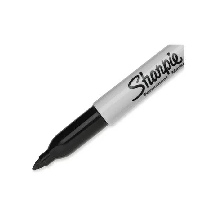 Product image of Sharpie Permanent Markers, Fine Point, Black, 2 Count