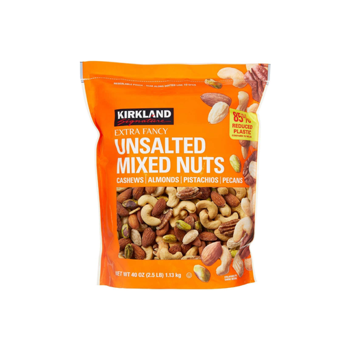 Product image of Kirkland Signature Extra Fancy Mixed Nuts unsalted, 39.85 Ounce