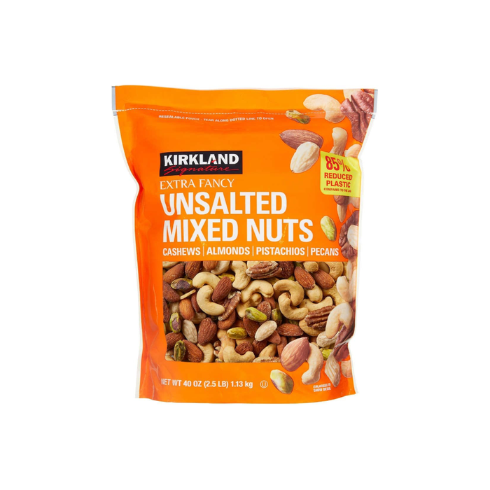Product image of Kirkland Signature Extra Fancy Mixed Nuts unsalted, 39.85 Ounce
