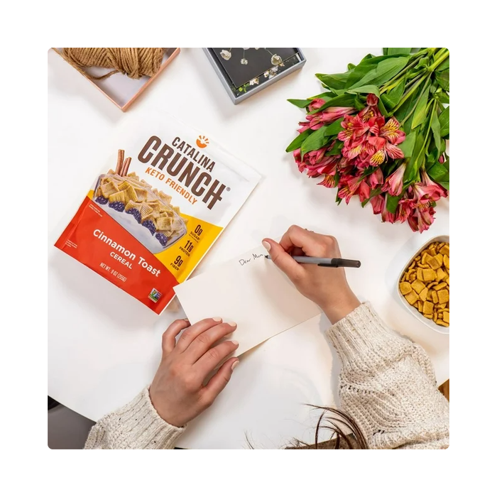 Product image of Catalina Crunch Cinnamon Toast Keto Cereal, 9oz Bag