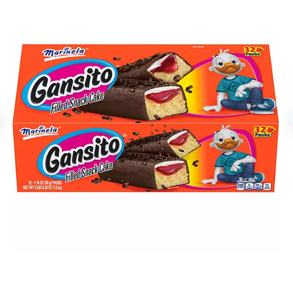 Product image of Marinela Gansito Snack Cakes (1.76 oz., 32 pk.)