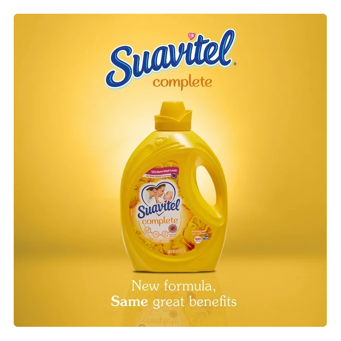 Product image of Suavitel Complete Fabric Conditioner, Morning Sun, 100 oz