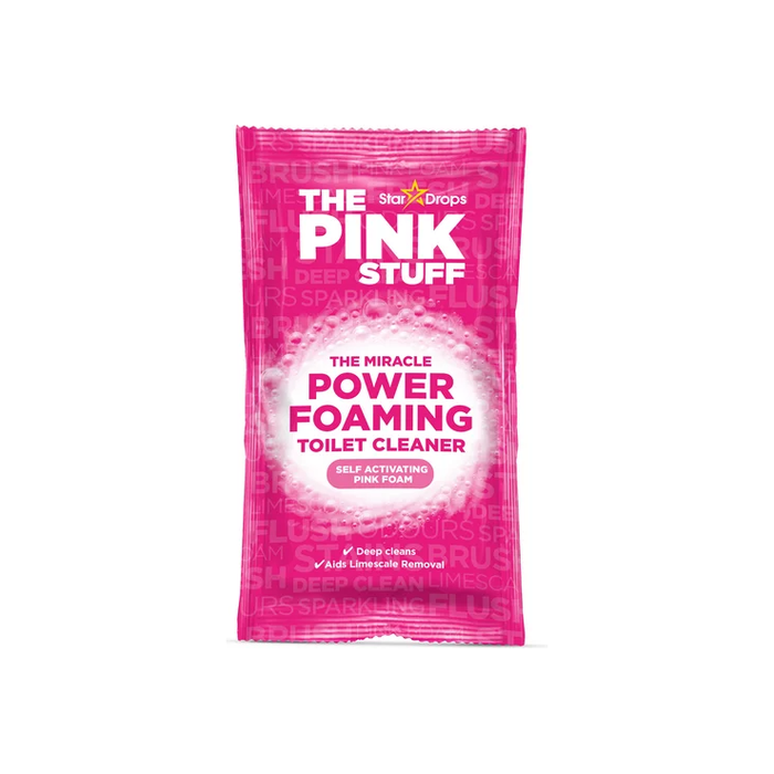 Product image of The Pink Stuff, Miracle Power Foaming Powder for Toilets, Bathroom Cleaner, 2 Pack, 7 oz.