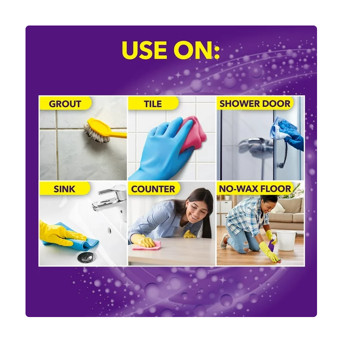 Product image of OxiClean plus Bleach, No Drip Foam, Mold & Mildew Bathroom Stain Remover 30 oz.(Pack of 2)