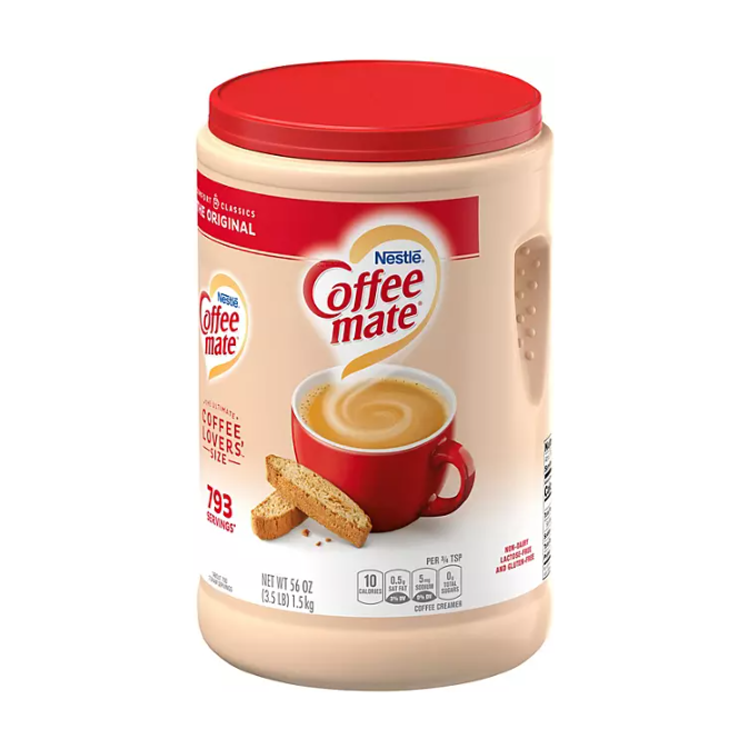 Product image of Nestle Coffee mate Original Powdered Coffee Creamer (56 oz.)
