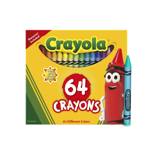 Product image of Crayola Crayons, 64 Ct, Back to School Supplies for Kids, Teacher Supplies, Gift