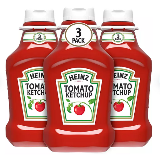 Product image of Heinz Original Tomato Ketchup Bottles (44 oz., 3 pk.)