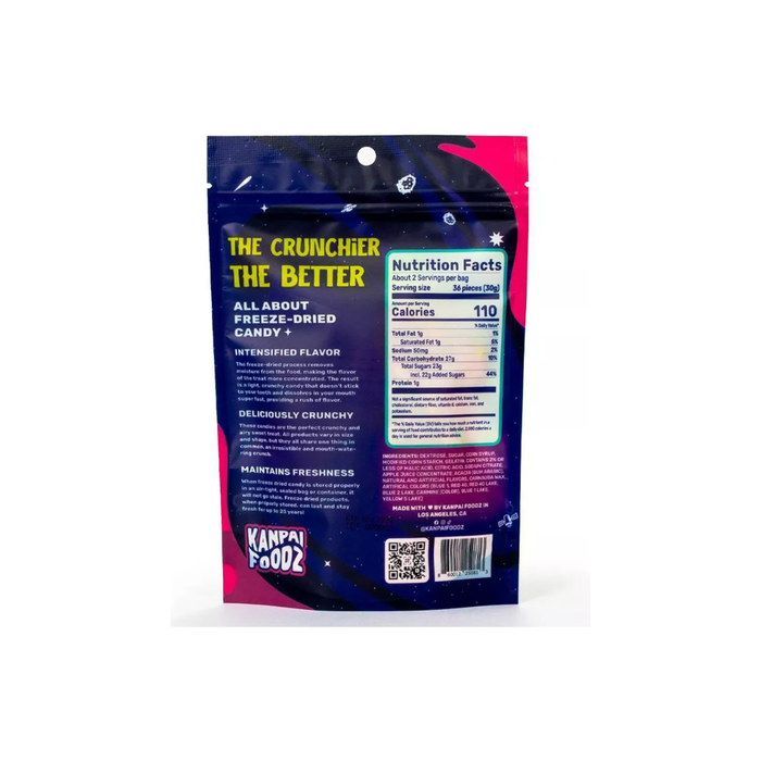 Product image of Kanpai Foodz Freeze Dried Candy - Cosmic Crunch - 2oz