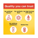 Product image of Nature Made Vitamin C 250 mg Per Serving Gummies, Dietary Supplement, 120 Count