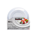 Product image of Kirkland Signature Elegant Plastic Plates, Variety Pack, White, 50-count