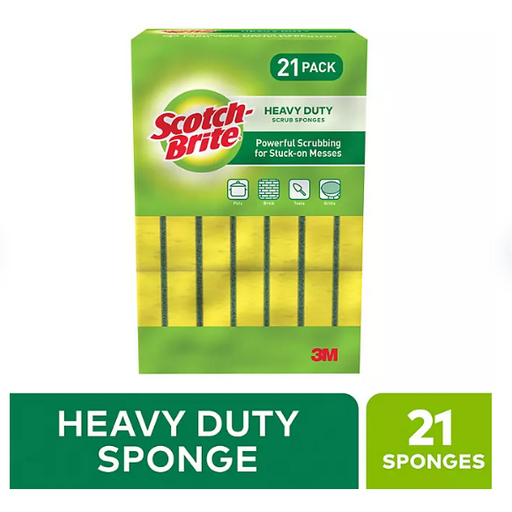Product image of Scotch-Brite® Heavy Duty Scrub Sponge (21 ct.)