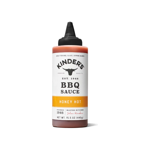 Product image of Kinder's Honey Hot Barbecue Sauce, 15.5 oz