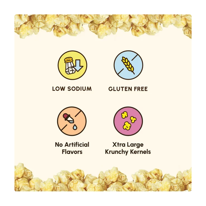Product image of Be Happy Snacks Popcorn Cotton Candy - 5 Oz