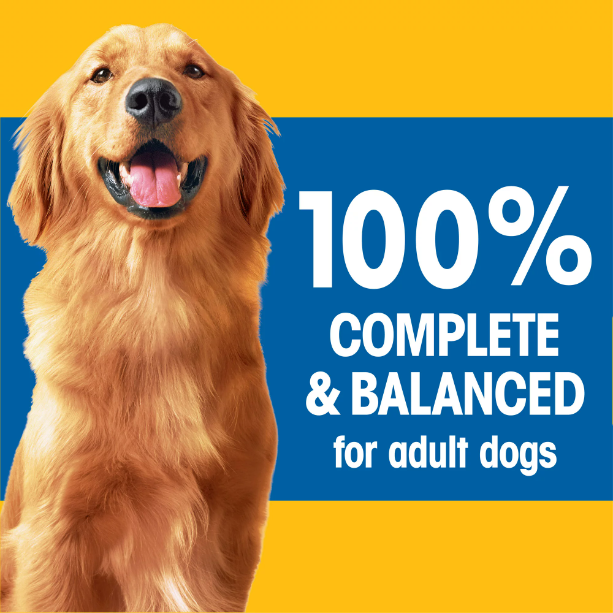 Product image of Pedigree Complete Nutrition Grilled Steak & Vegetable Flavor Dry Dog Food for Adult Dog, 18 lb. Bag