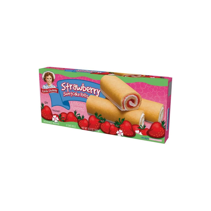Product image of Little Debbie Strawberry Shortcake Rolls, 6 ct, 13.0 oz