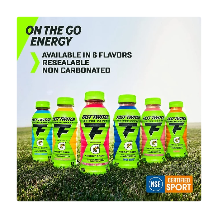 Product image of Fast Twitch Energy drink from Gatorade, Strawberry Watermelon, 12 fl oz