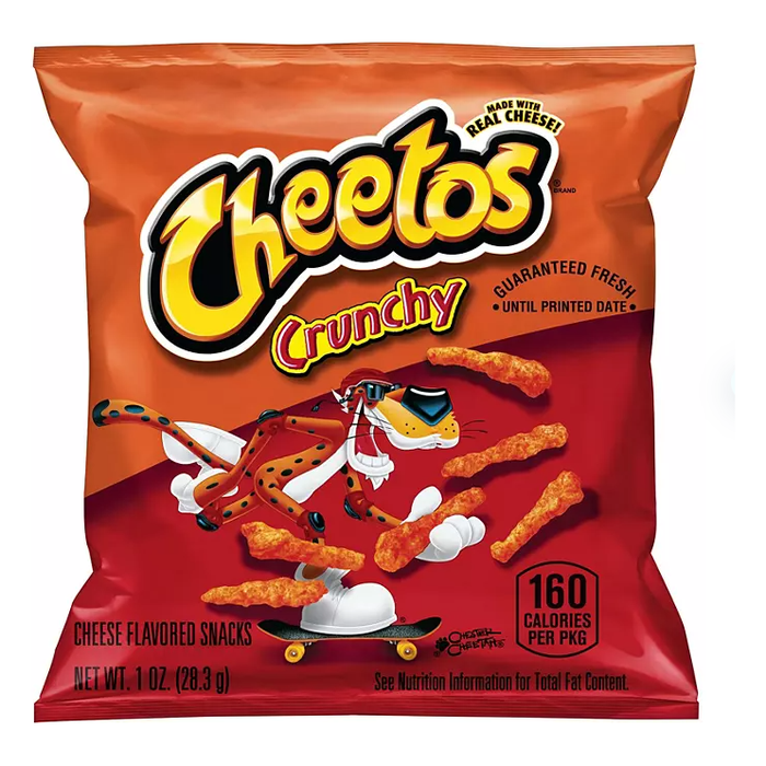 Product image of Cheetos Crunchy Cheese Flavored Snacks - 1 oz Bag