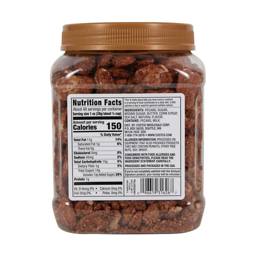 Product image of Kirkland Signature Praline Pecans, 40 oz