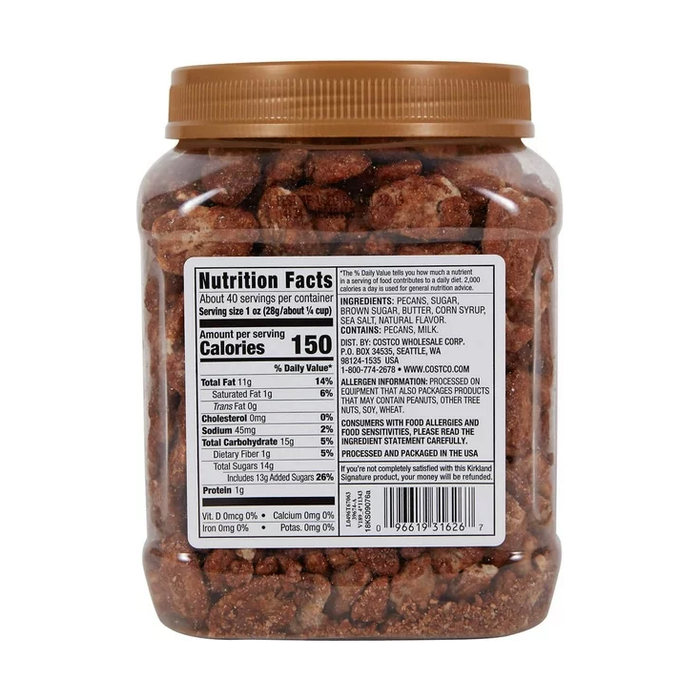 Product image of Kirkland Signature Praline Pecans, 40 oz