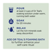 Product image of Dr Teal's Pure Epsom Salt Soaking Solution, Relax & Relief with Eucalyptus Spearmint, 3 lb