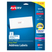 Product image of Avery Easy Peel Address Labels, Sure Feed Technology, White, 1" x 2-5/8", Laser, Inkjet, 300 Labels 0.352 lb