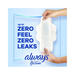 Product image of Always Infinity Feminine Pads with Wings, Size 2, Heavy Absorbency, Unscented, 32 Count
