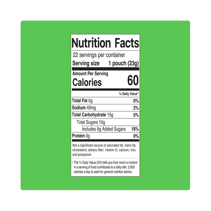 Product image of FruitBlox Unspeakable Apple Strawberry Fruit Snacks, 22 Count