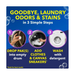 Product image of OxiClean Odor Blasters Odor and Stain Remover Power Paks, 24ct