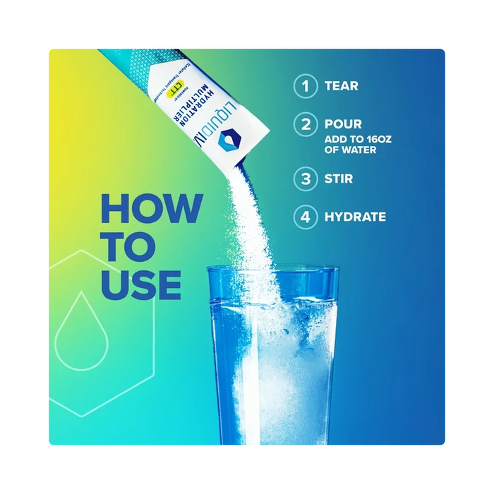 Product image of Liquid I.V. Hydration Multiplier Electrolyte Powder Packet Drink Mix, Tropical Punch, 6 Ct