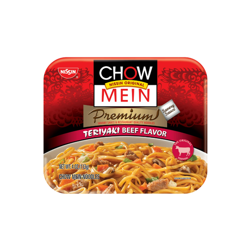 Product image of Nissin Teriyaki Beef Flavor Chow Mein Noodles, 4 oz
