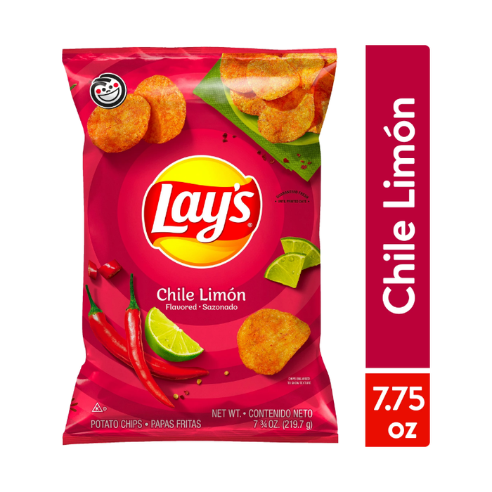 Product image of Lay's Chile Limón Flavored Potato Chips, 7.75 oz Bag