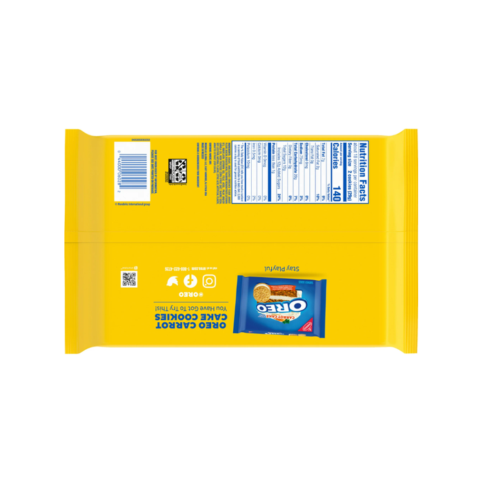 Product image of OREO Lemon Creme Sandwich Cookies, Family Size, 18.71 oz