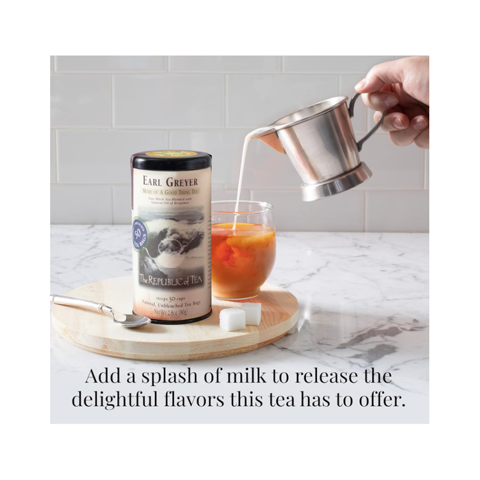 Product image of The Republic of Tea Black Tea, Earl Greyer, Bags