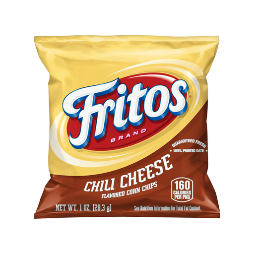 Product image of Fritos Chili Cheese Flavored Corn Chips - 1 oz Bag