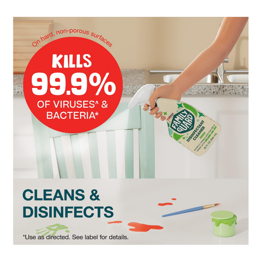 Product image of FamilyGuard Brand Disinfectant Cleaner, 32 oz, Fresh, Multisurface Trigger Spray 3 PACK