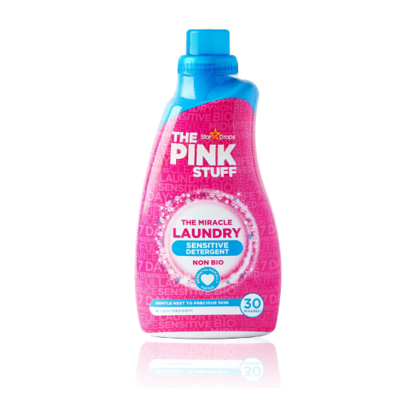 Product image of The Pink Stuff, Miracle Liquid Laundry Detergent for Sensitive Skin, 30 Loads, 1 Count