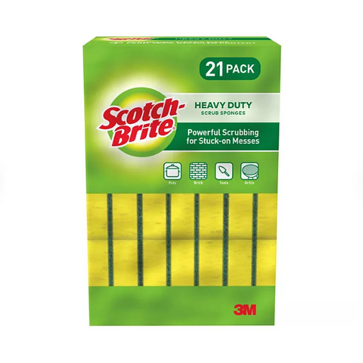 Product image of Scotch-Brite® Heavy Duty Scrub Sponge (21 ct.)
