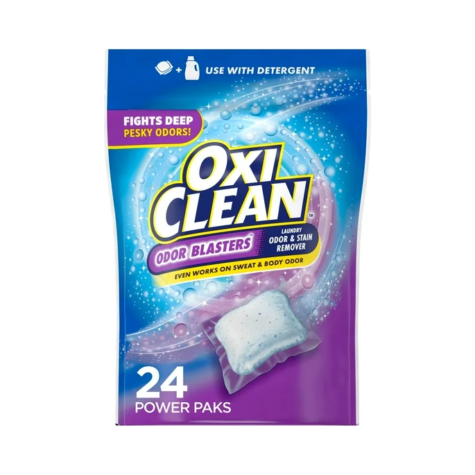 Product image of OxiClean Odor Blasters Odor and Stain Remover Power Paks, 24ct